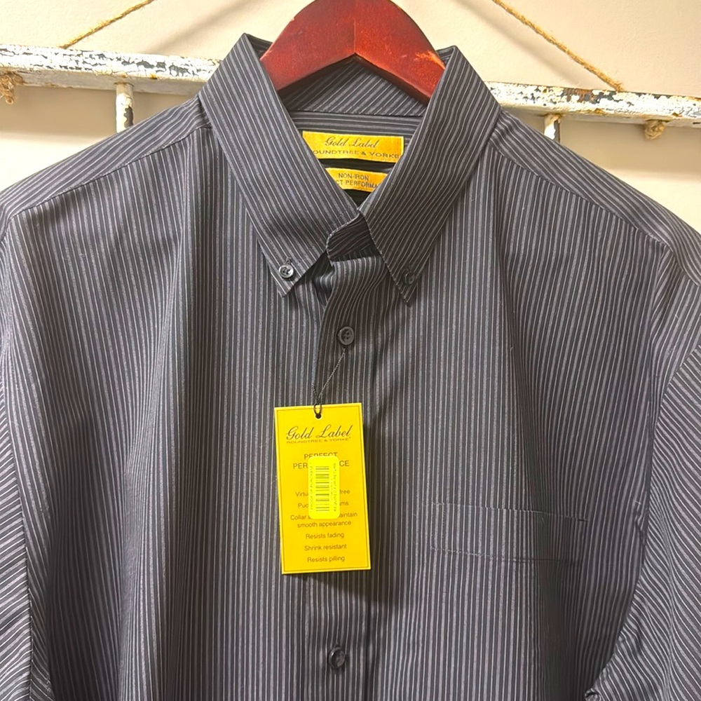 Black Button Down Shirt - Picture 3 of 5